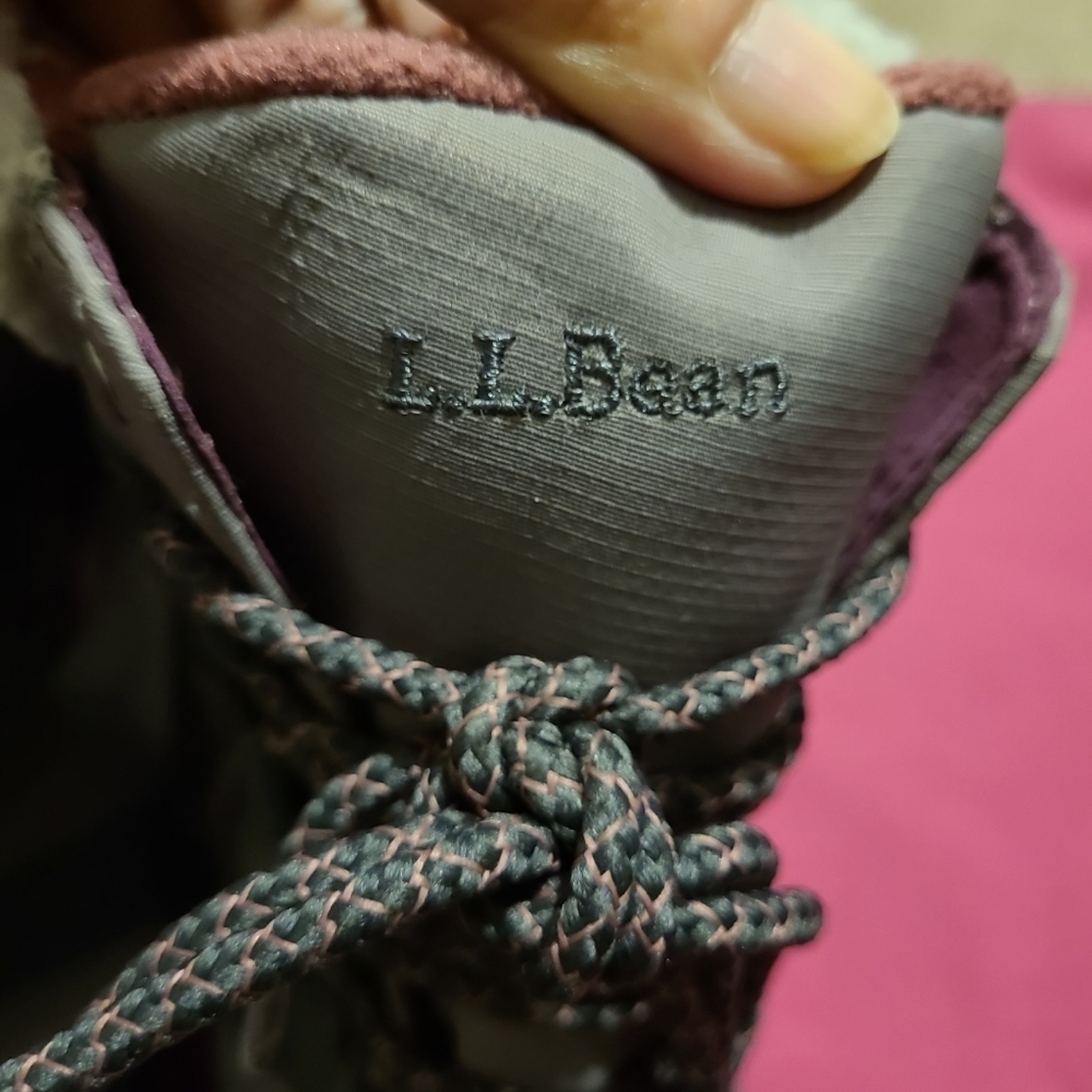 L.L.Bean Women Ultralight Quilted Insulated Waterproof  Boots Size 9 Gray Tek2.5 - Picture 7 of 10
